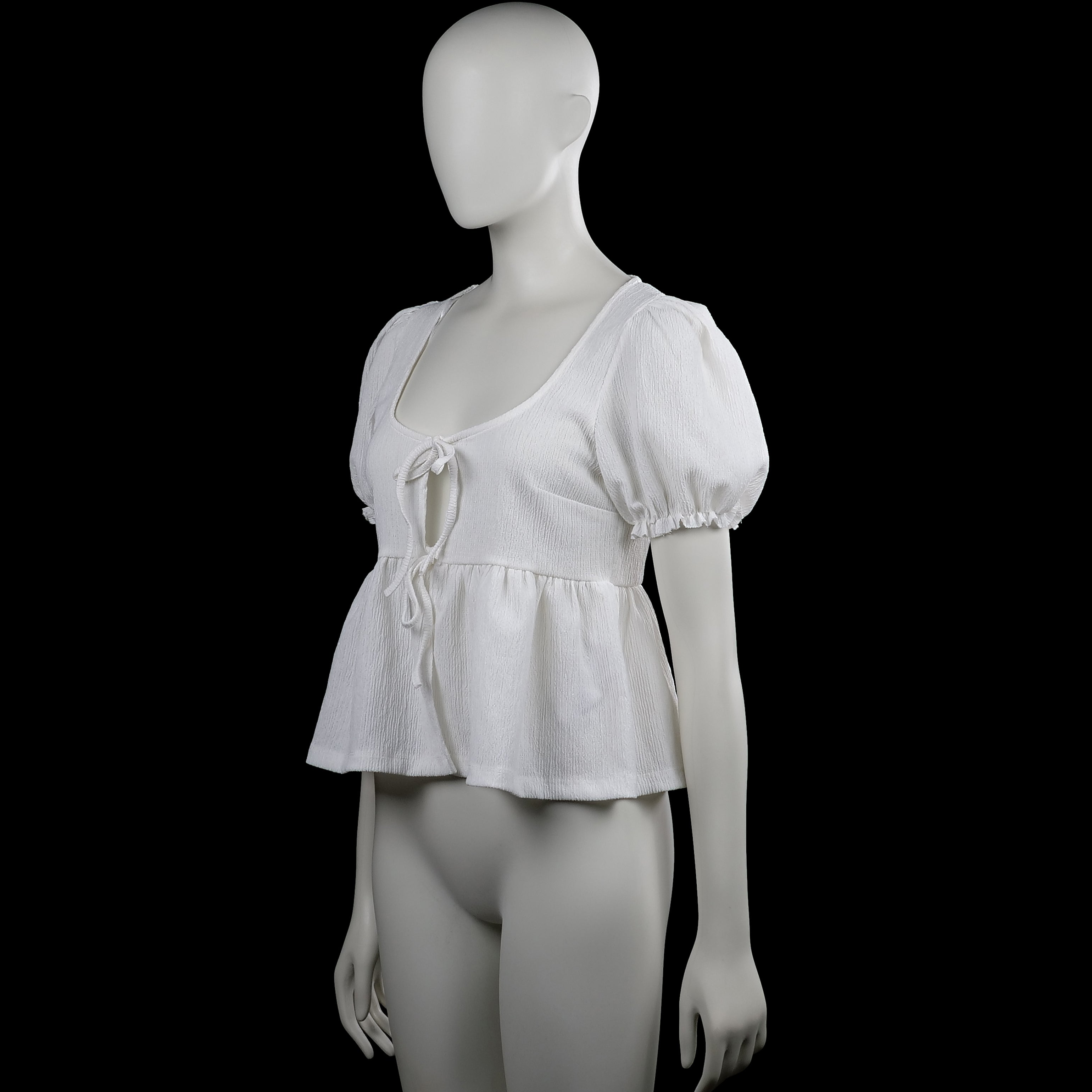 Blouse - White - Size S