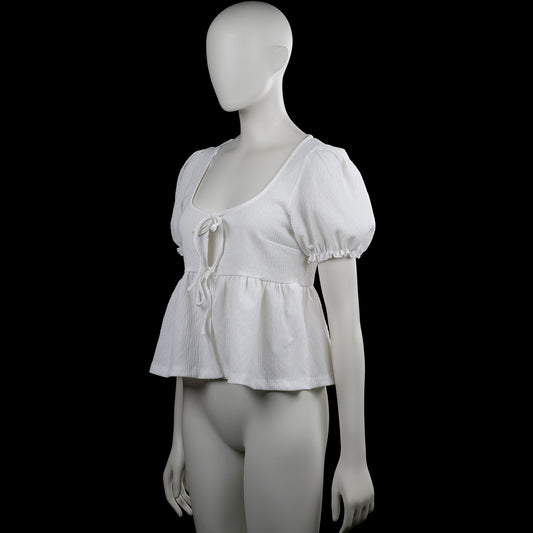 Blouse - White - Size S