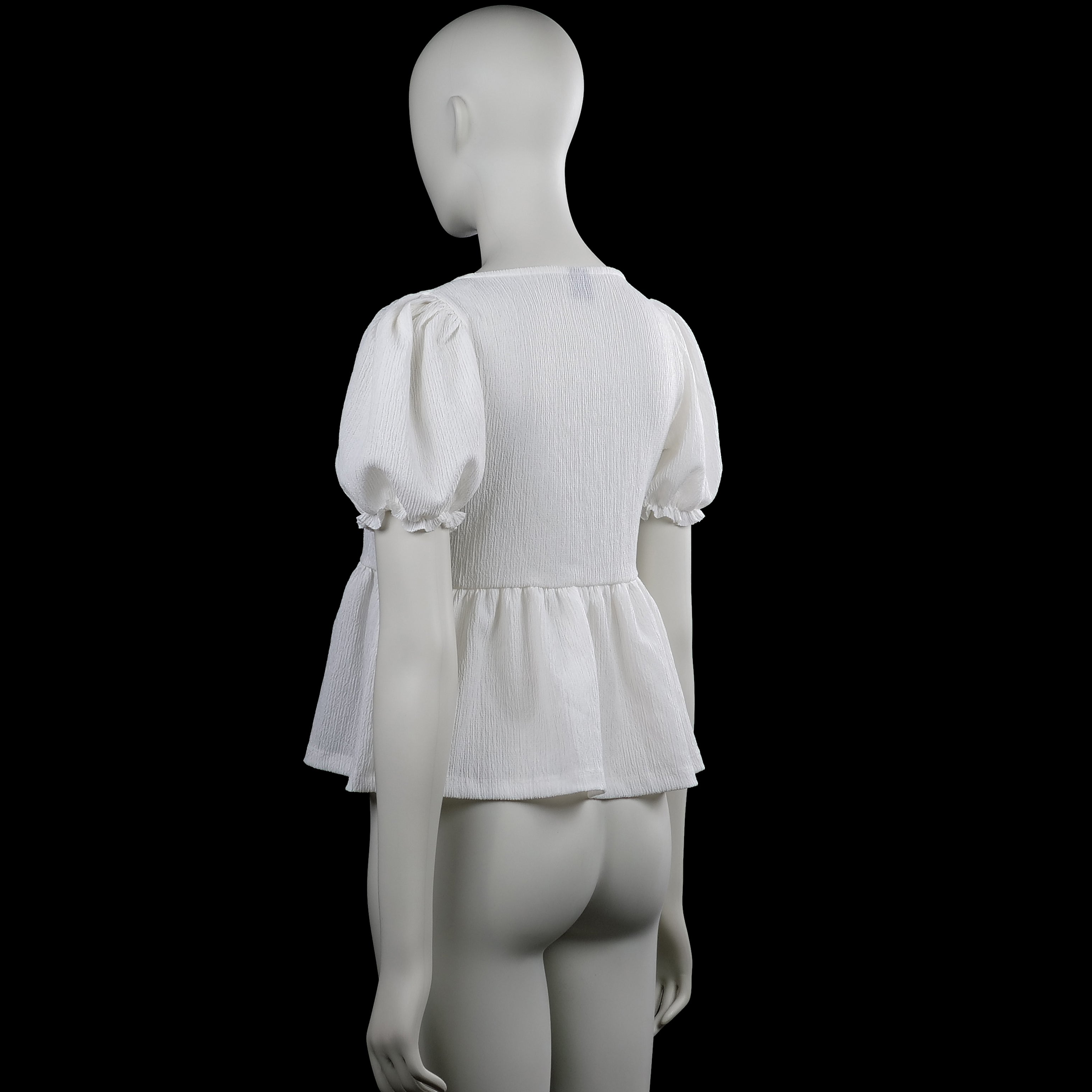 Blouse - White - Size S