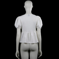 Blouse - White - Size S