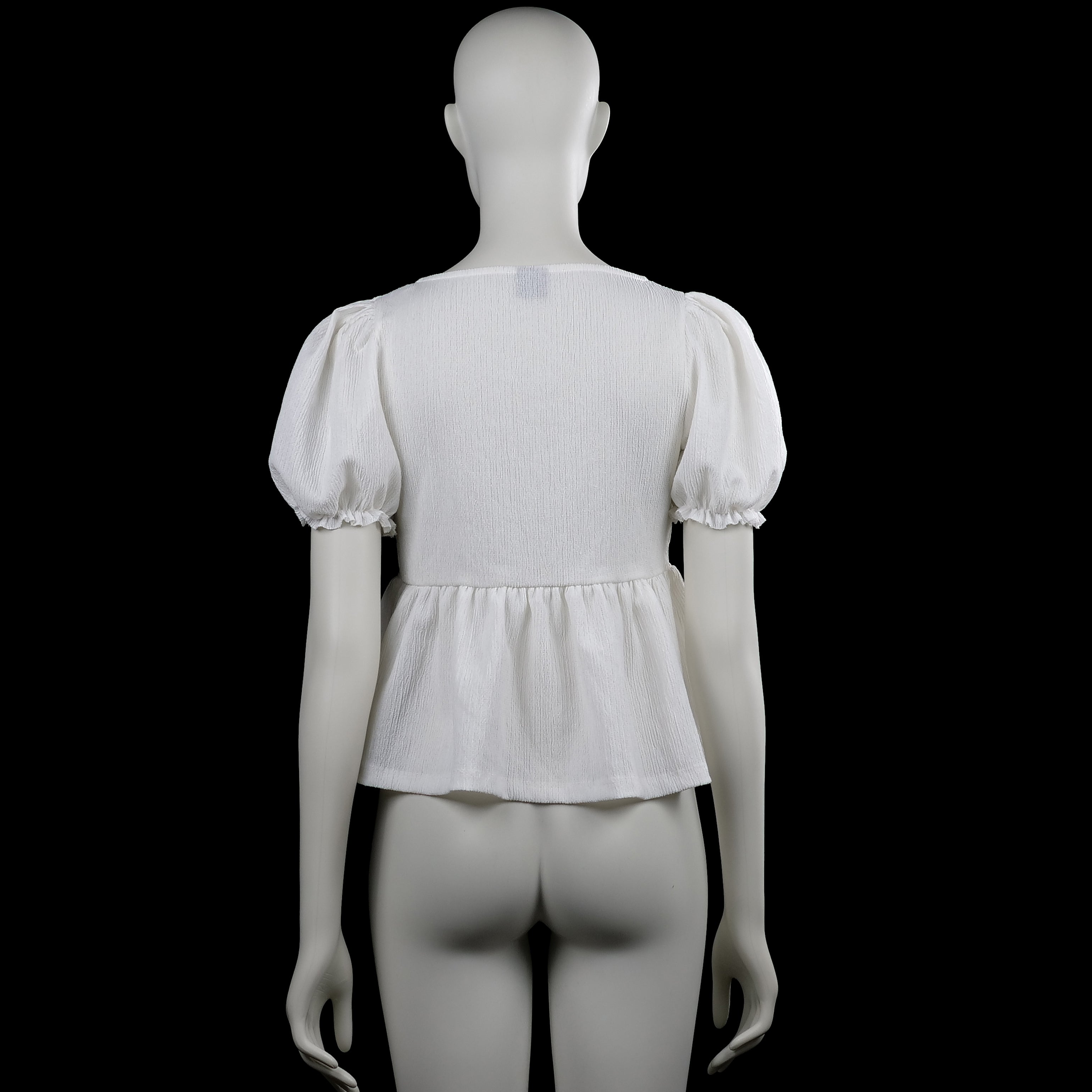 Blouse - White - Size S