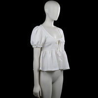 Blouse - White - Size S