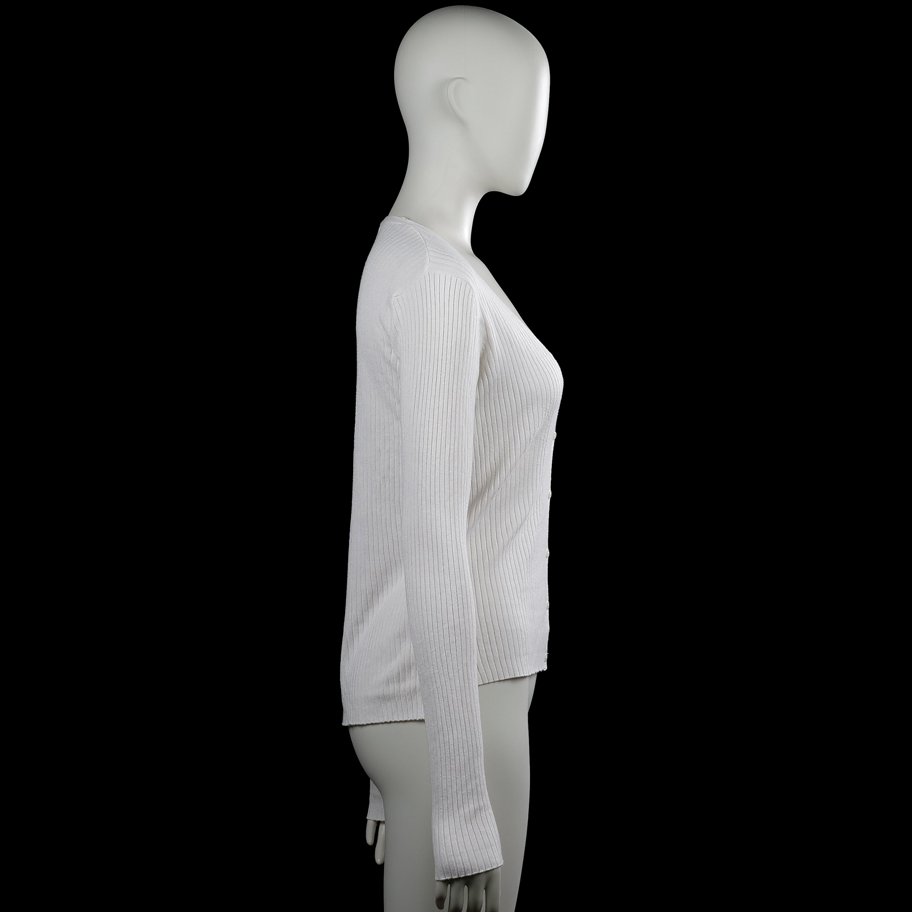 Cardigan - White - Size L