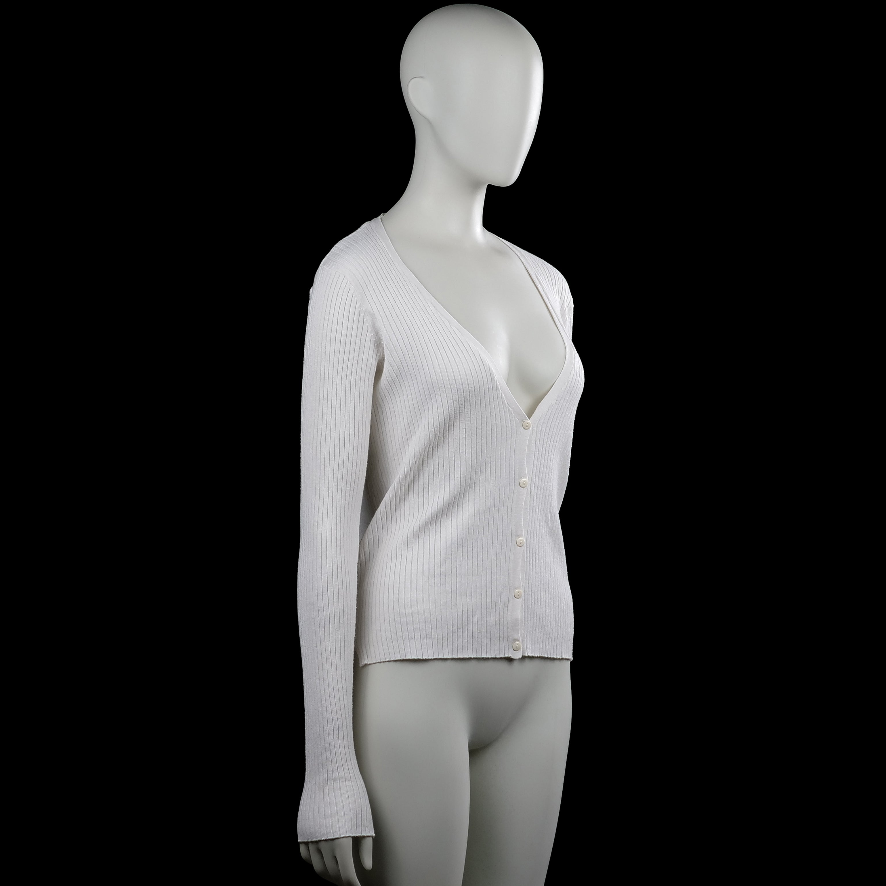 Cardigan - White - Size L