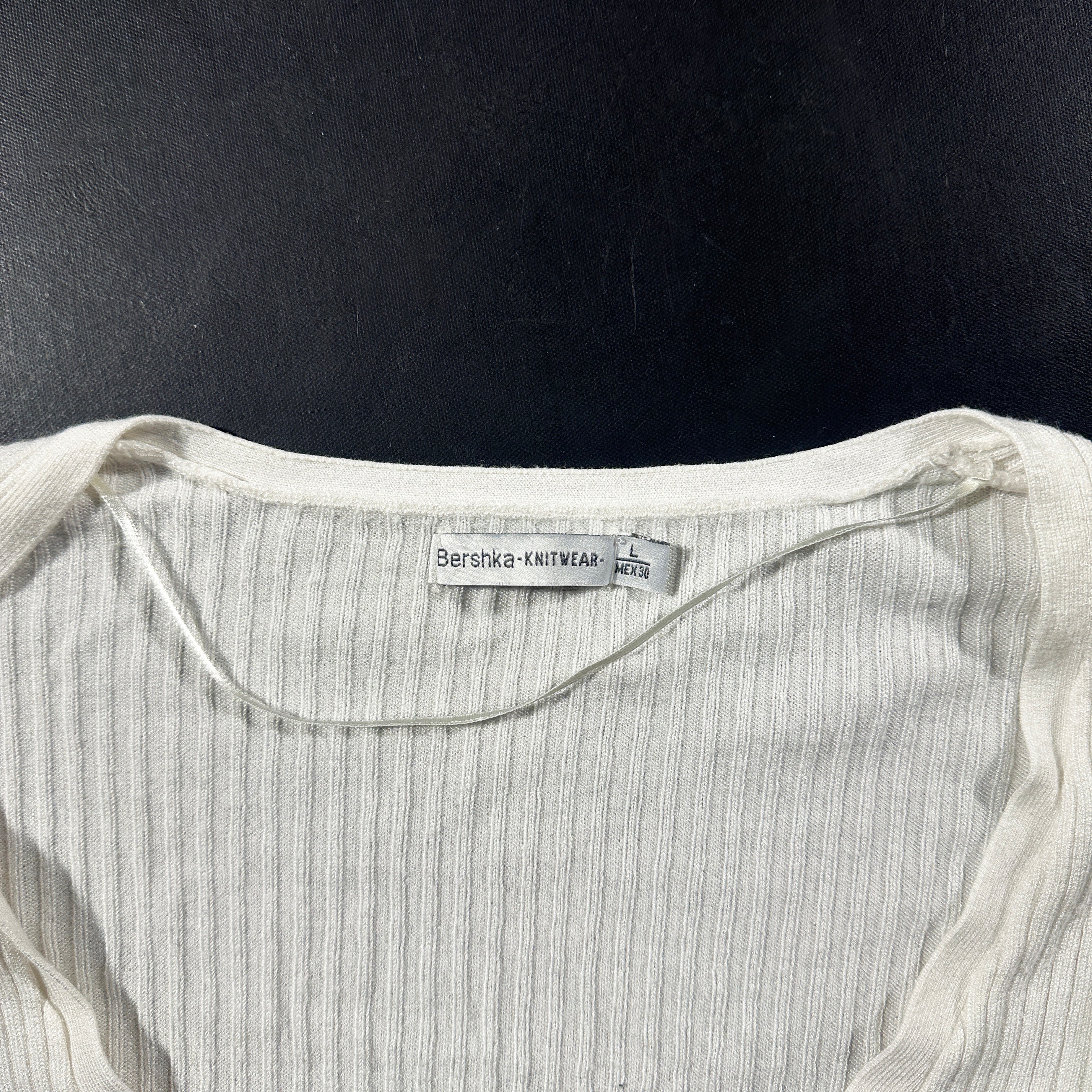 Cardigan - White - Size L