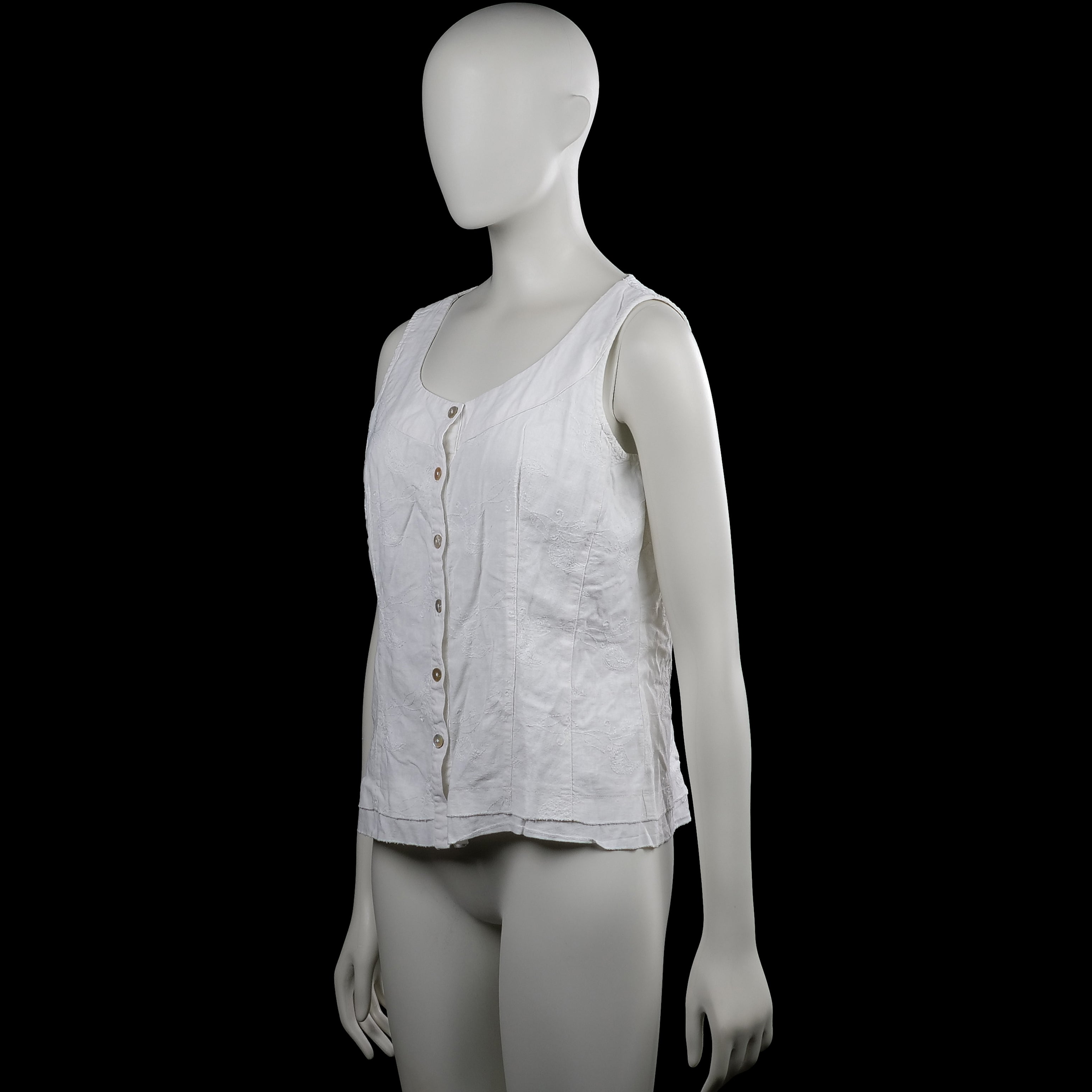 Blouse - White - Size M