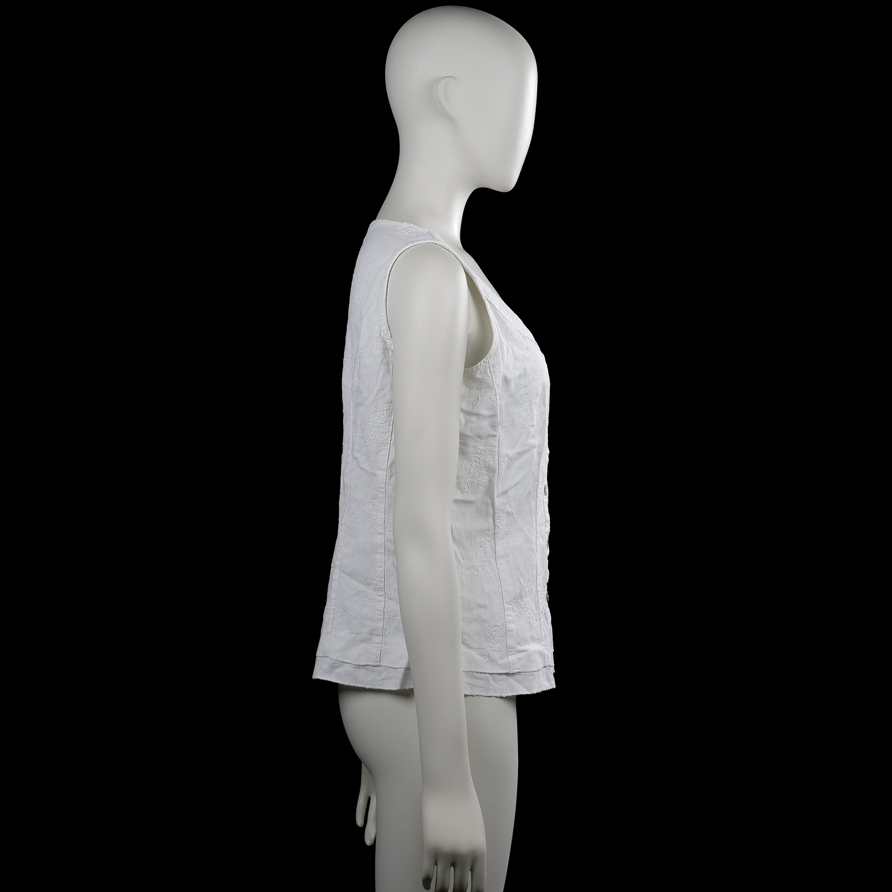 Blouse - White - Size M