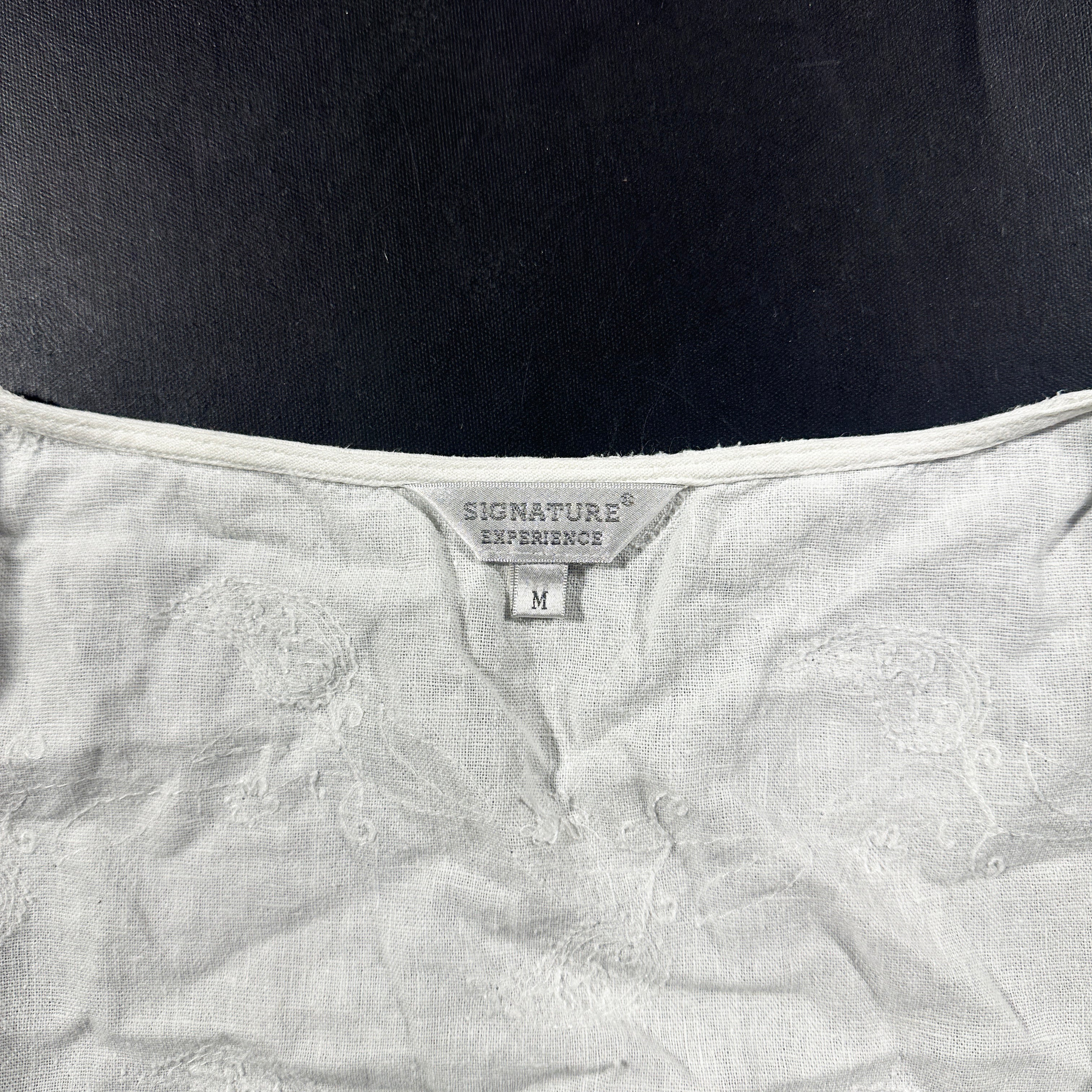 Blouse - White - Size M