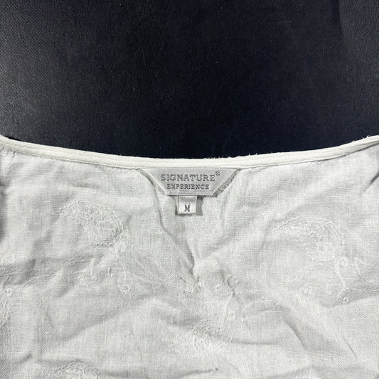 Blouse - White - Size M