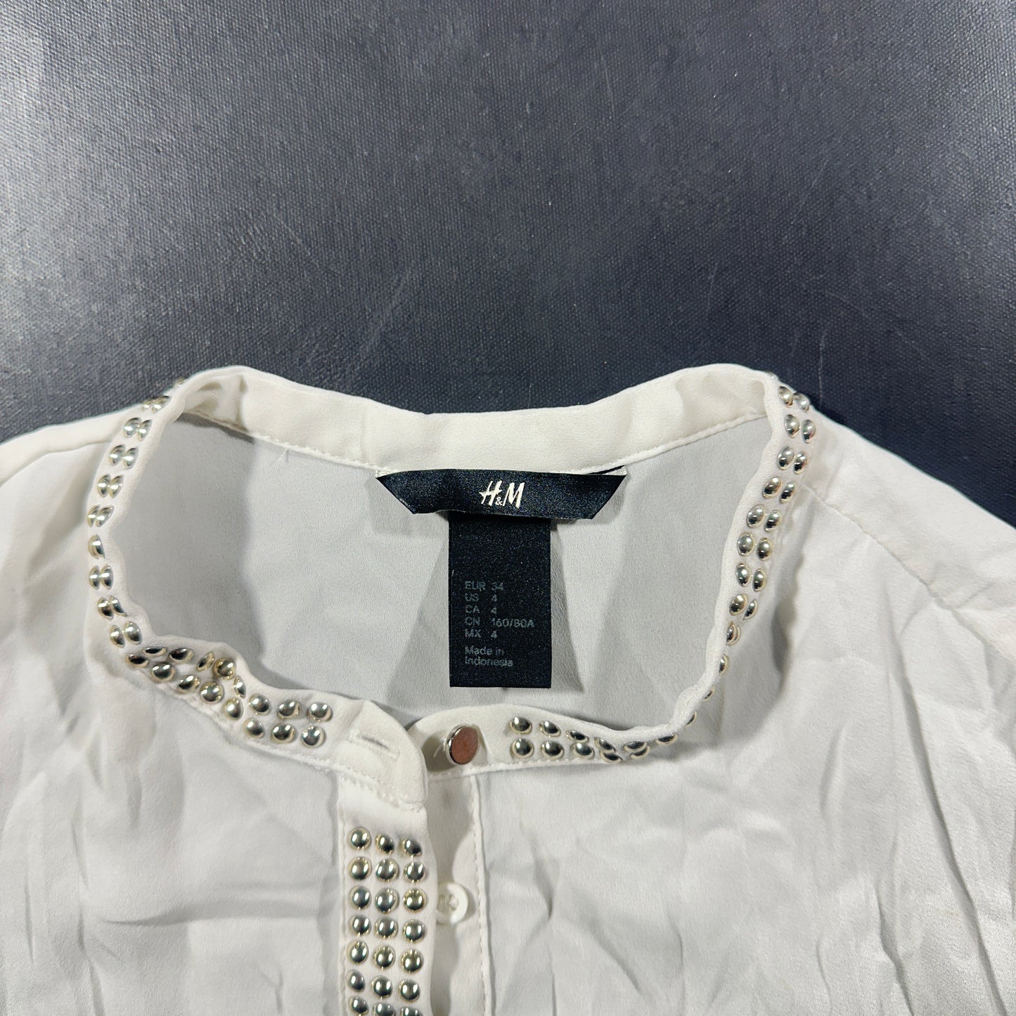 Blouse - White - Size 34