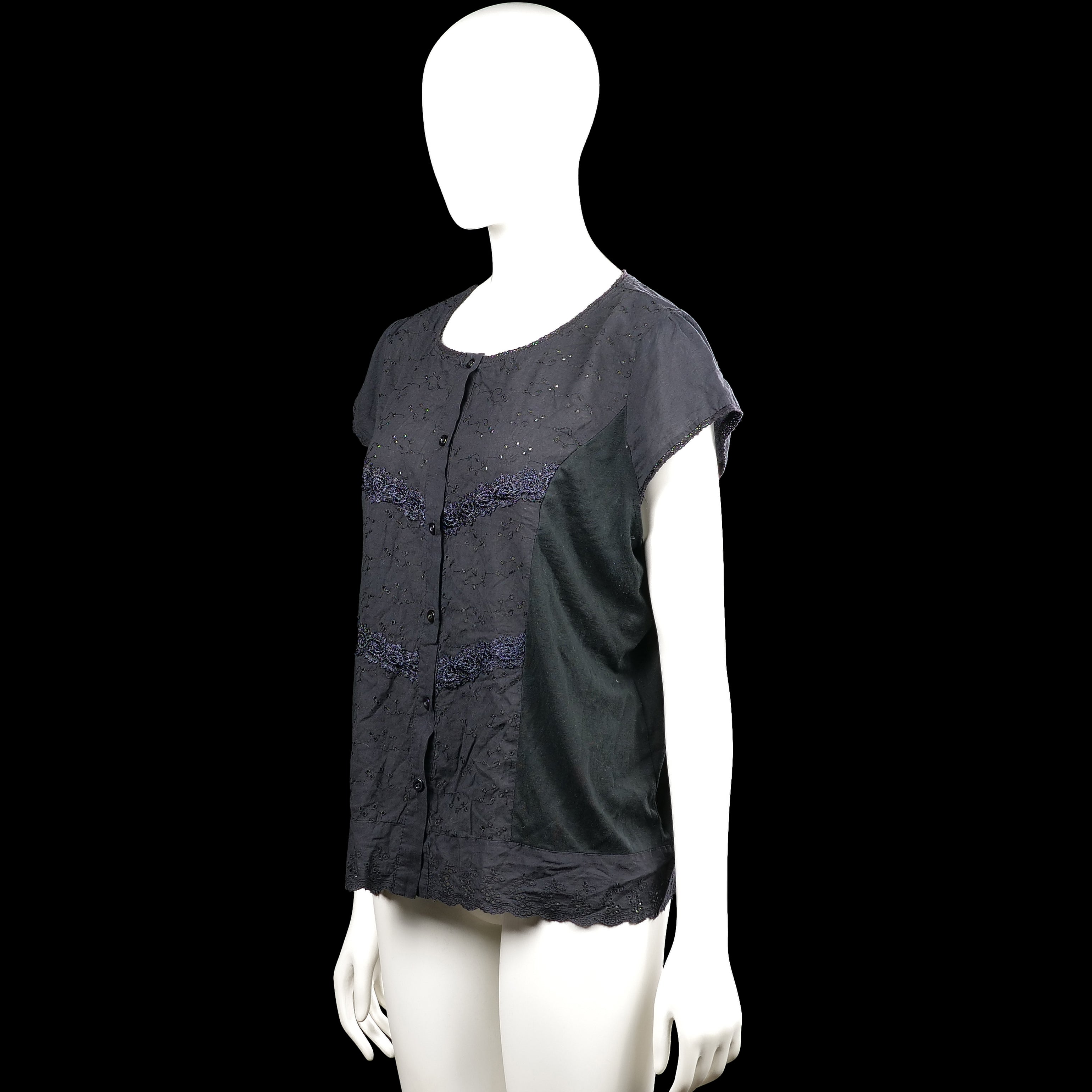 Blouse - Dark Gray - Size XL