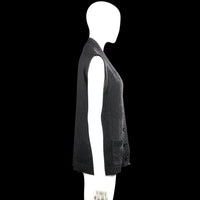 Suit vest - Black - Size M