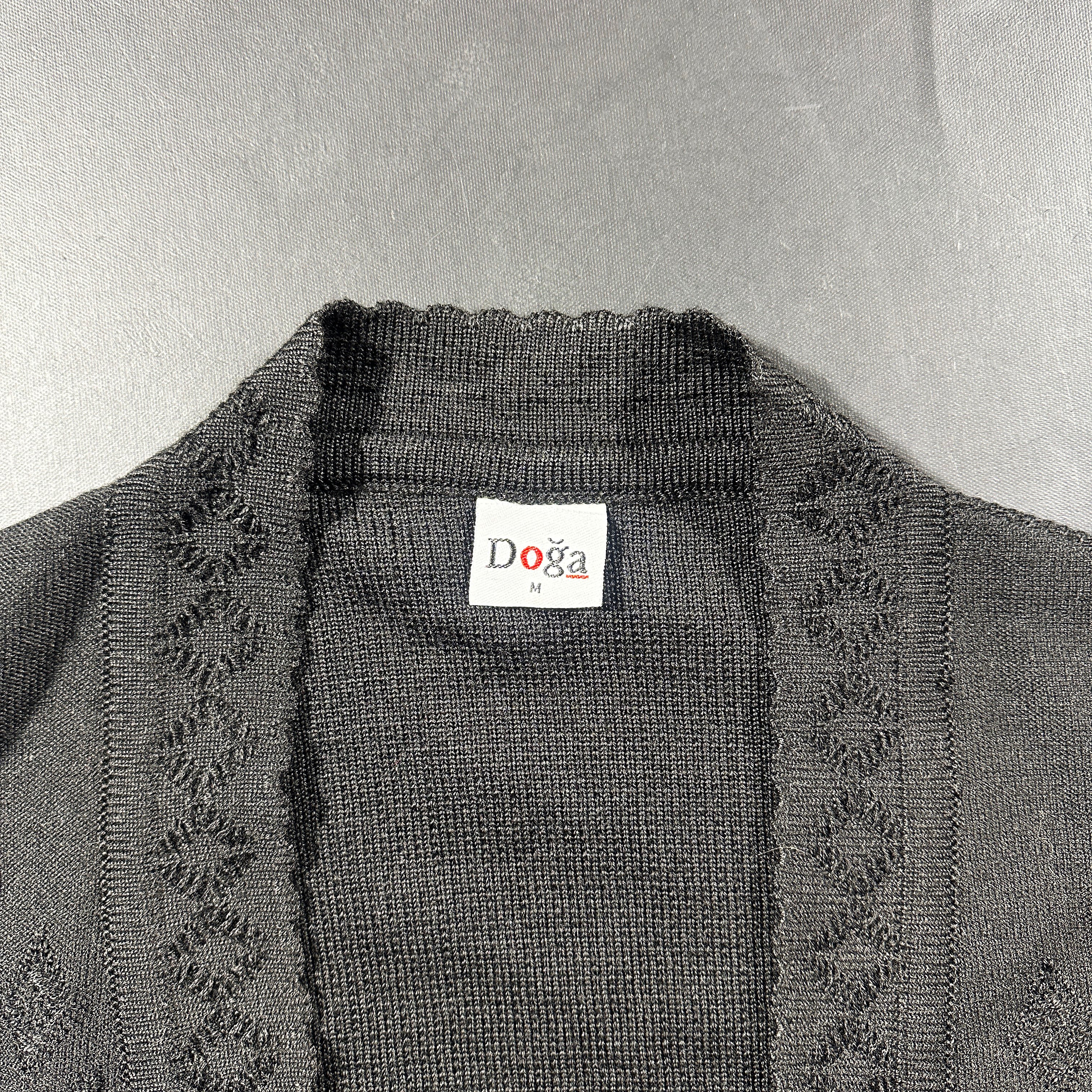 Suit vest - Black - Size M