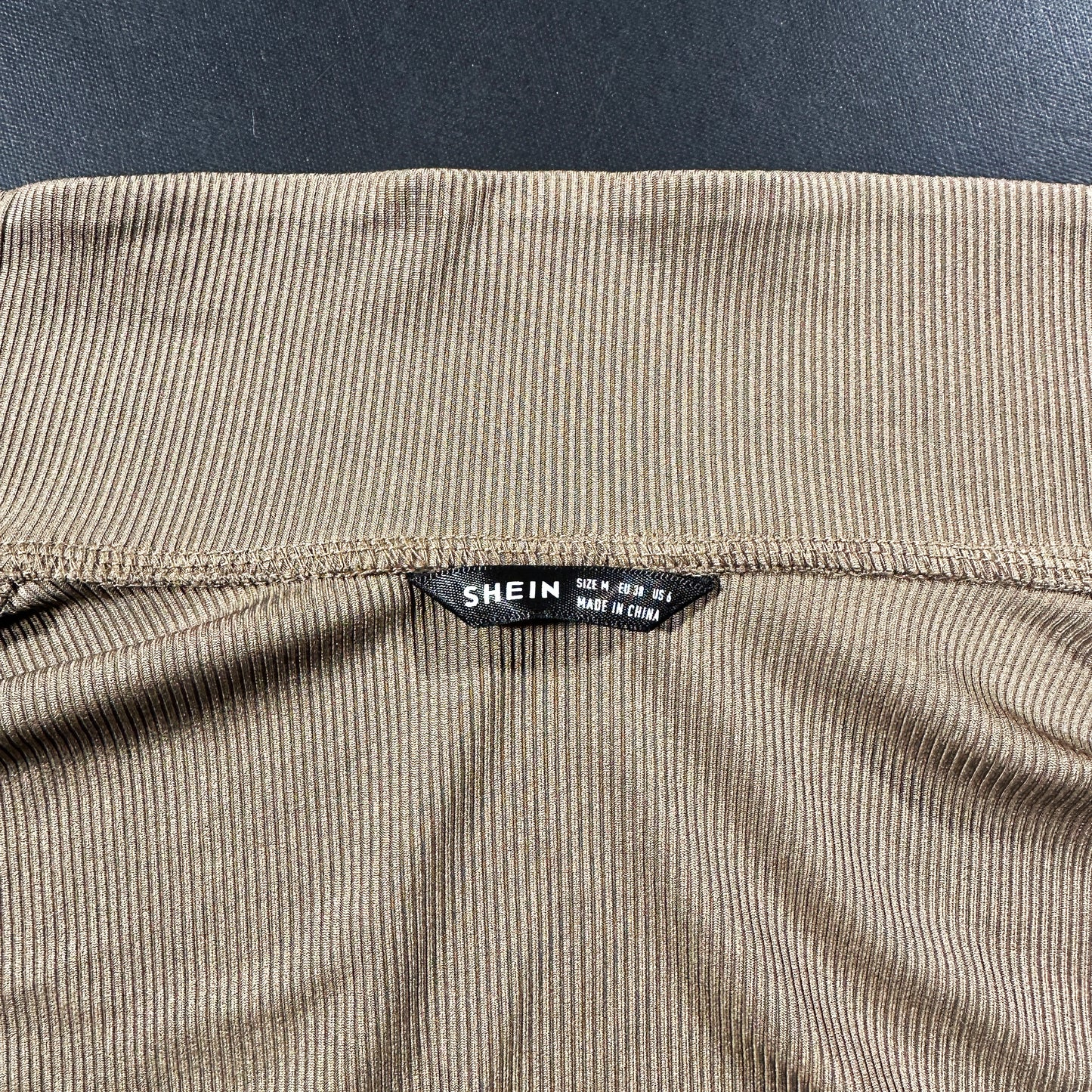 Long-sleeve top - Taupe - Size M