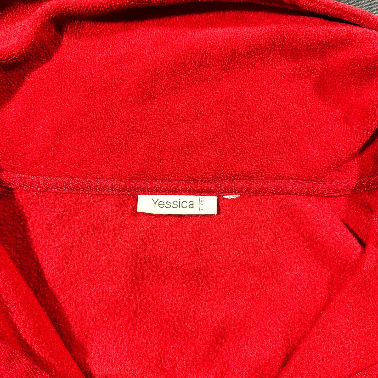 Fleece jacket - Red - Size XXL