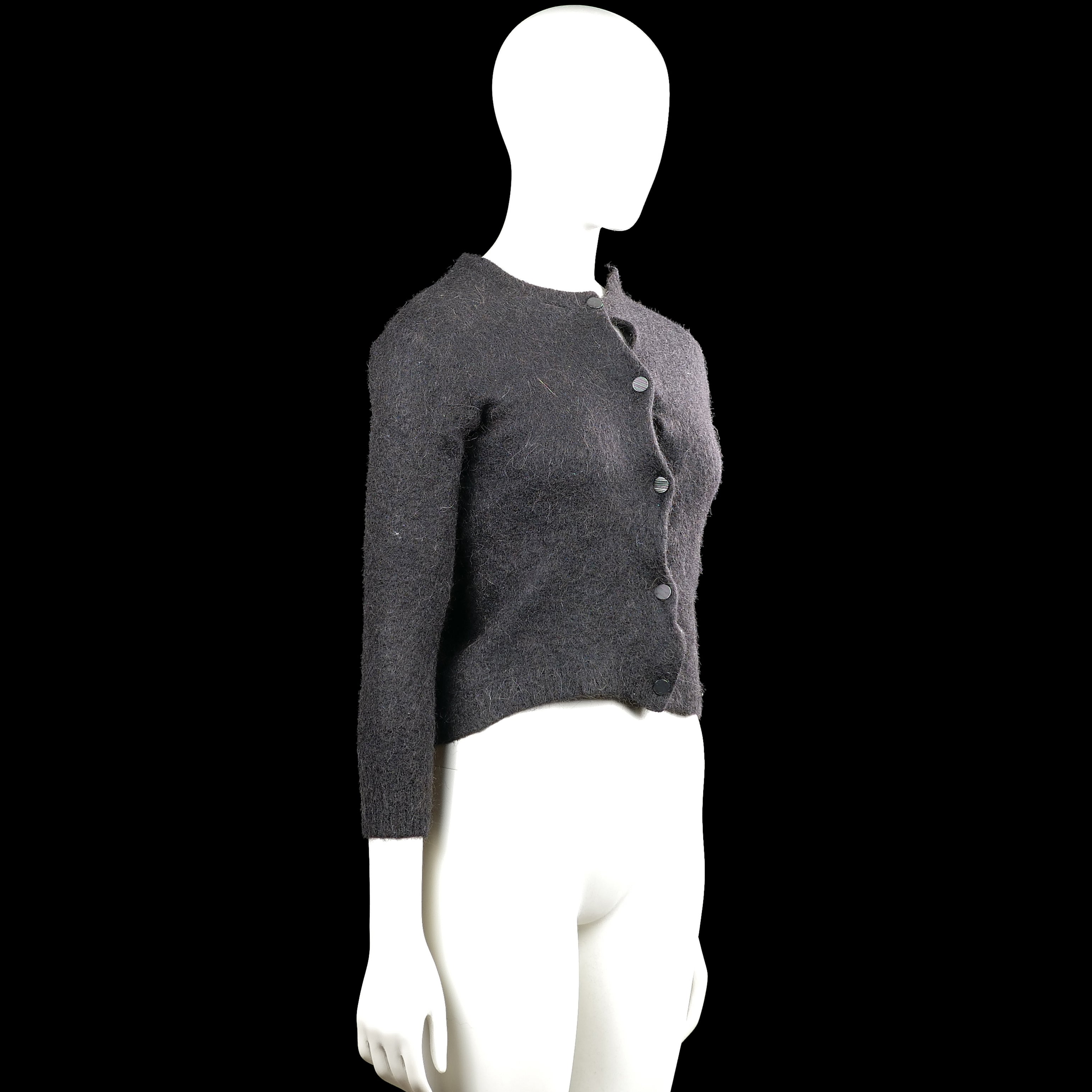 Cardigan - Charcoal - Size M