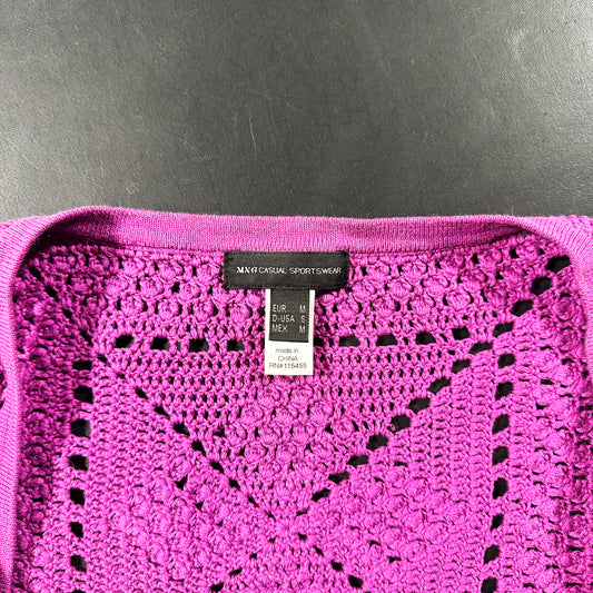 Cardigan - Purple - Size M