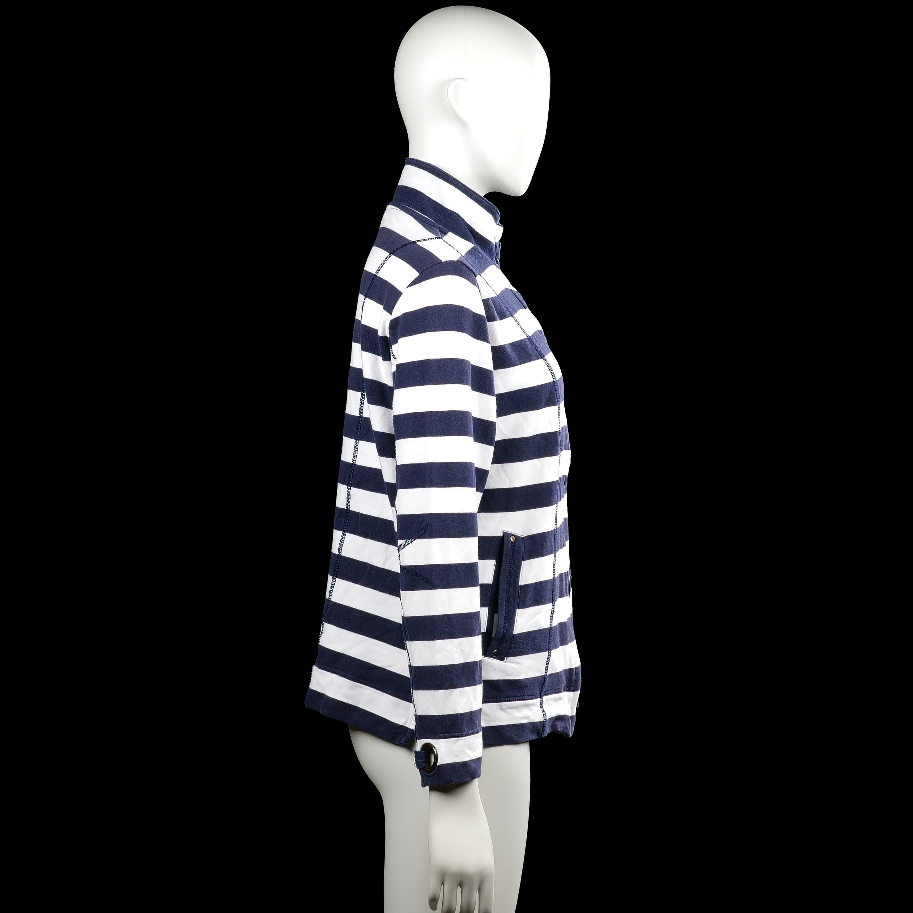 Sport jacket - White & Navy - Size 44