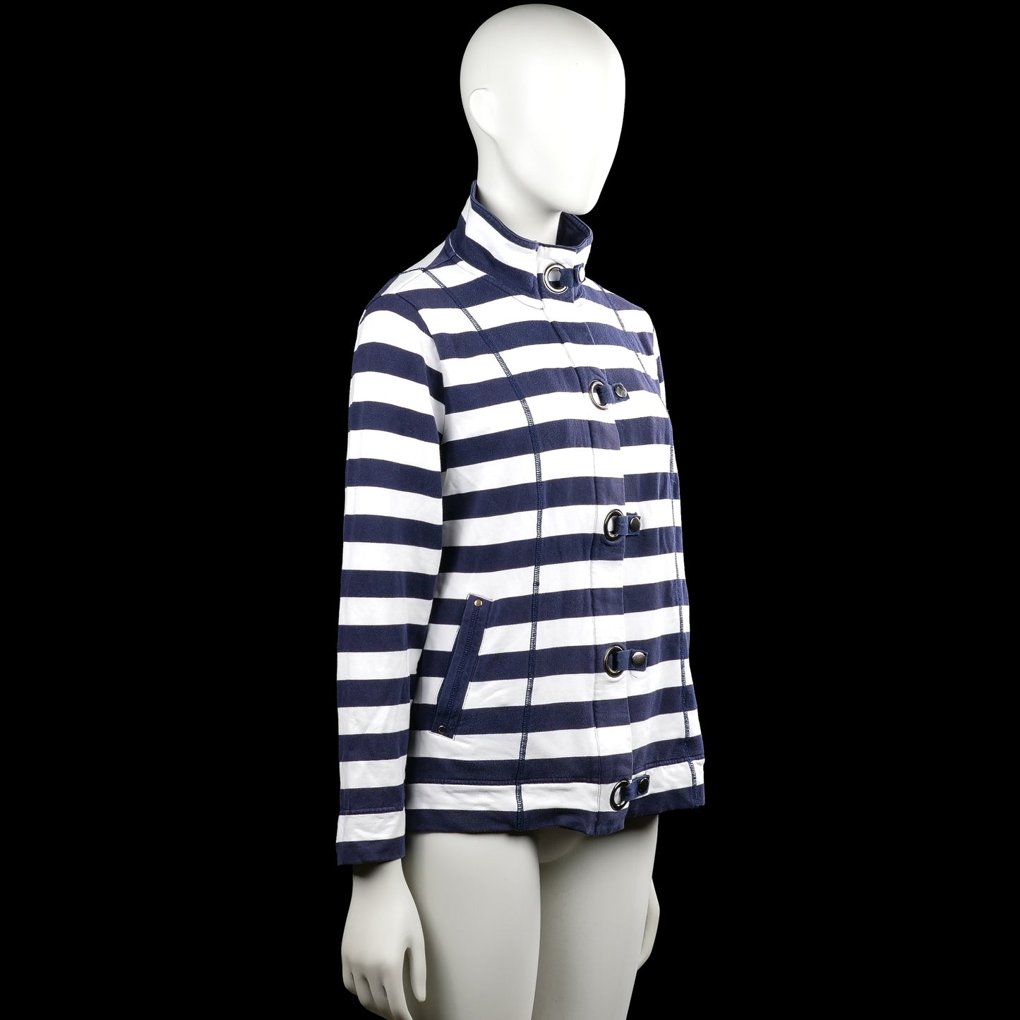 Sport jacket - White & Navy - Size 44