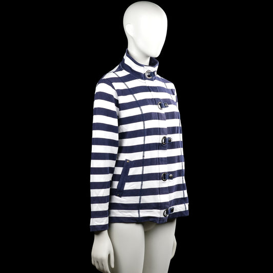 Sport jacket - White & Navy - Size 44