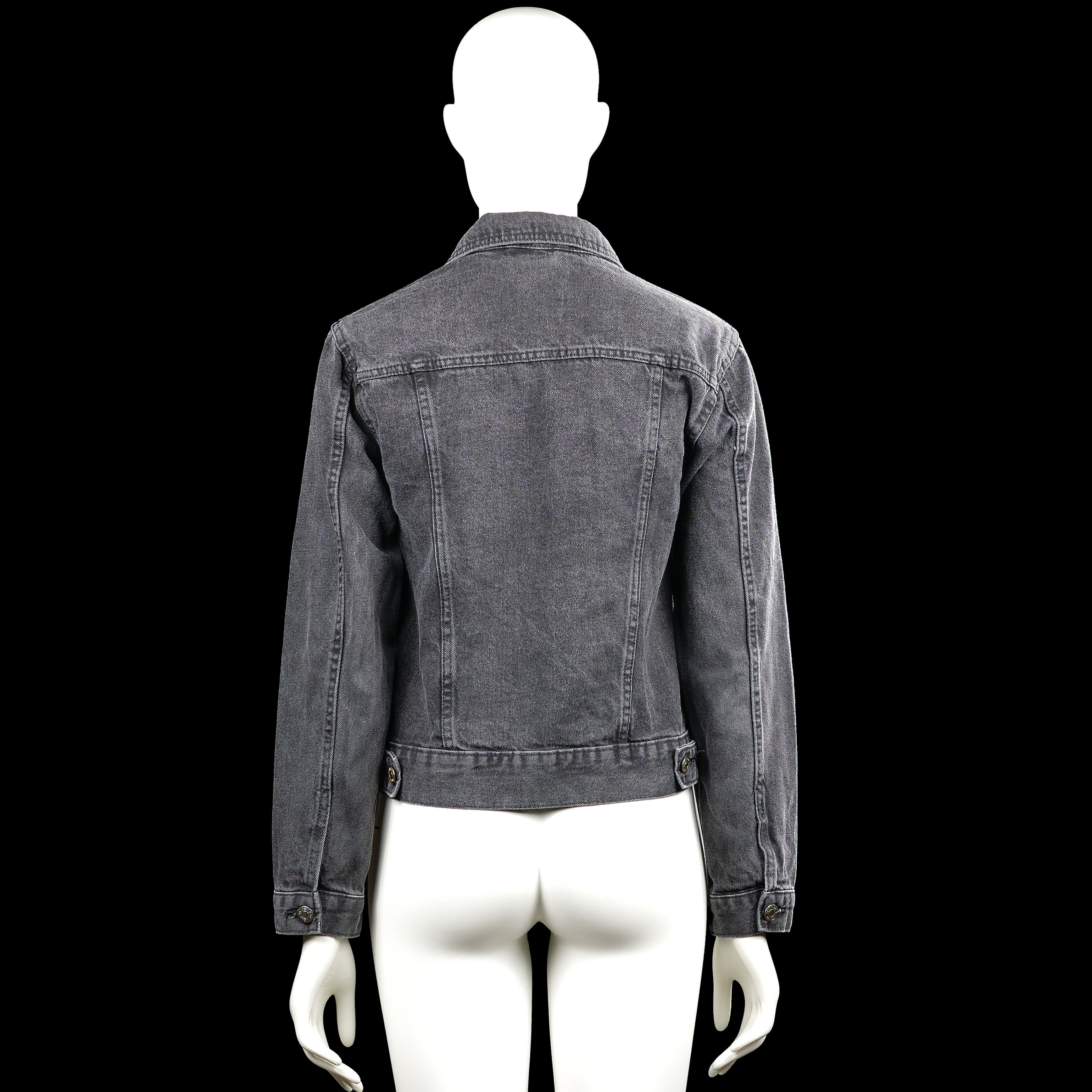 Denim jacket - Gray - Size 36