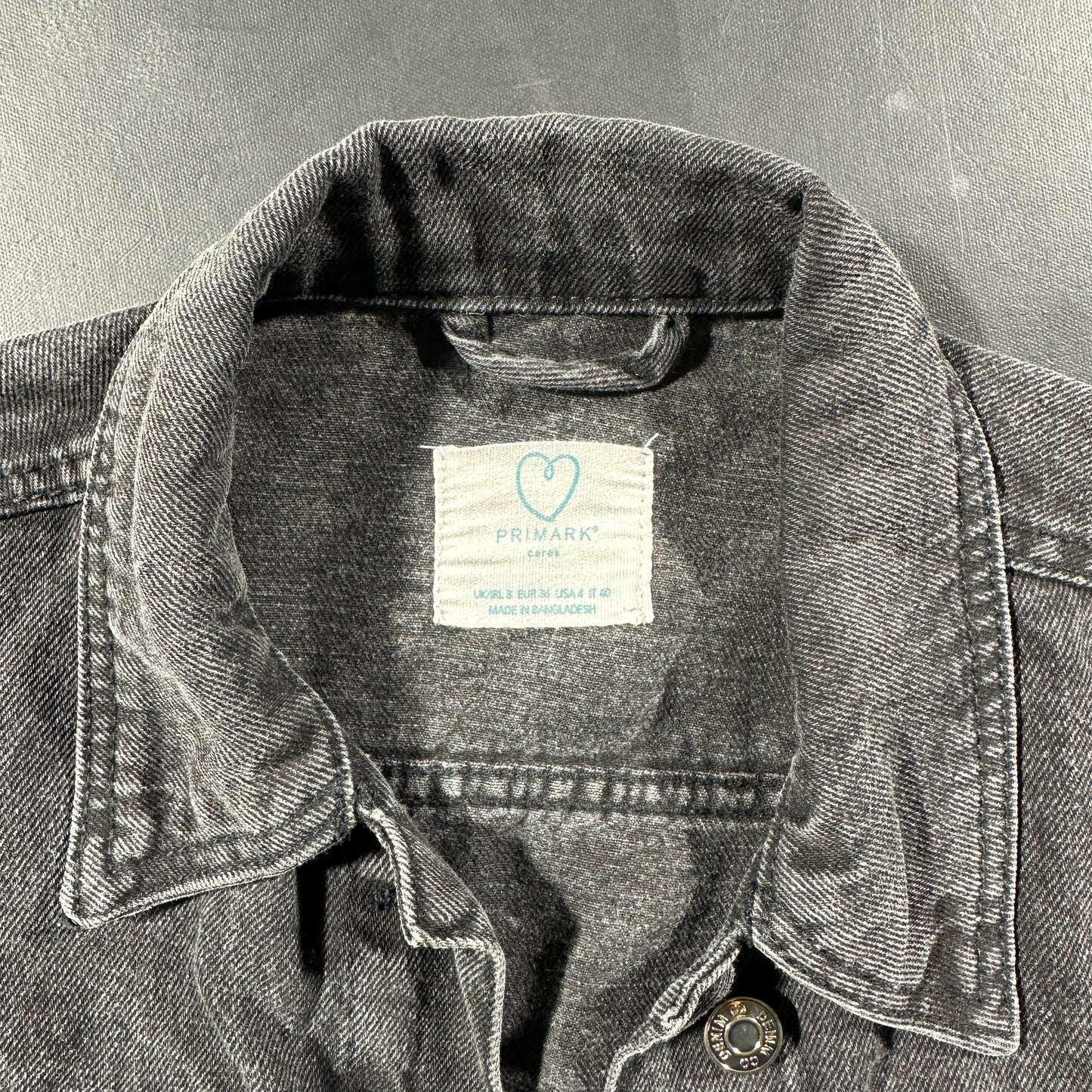 Denim jacket - Gray - Size 36