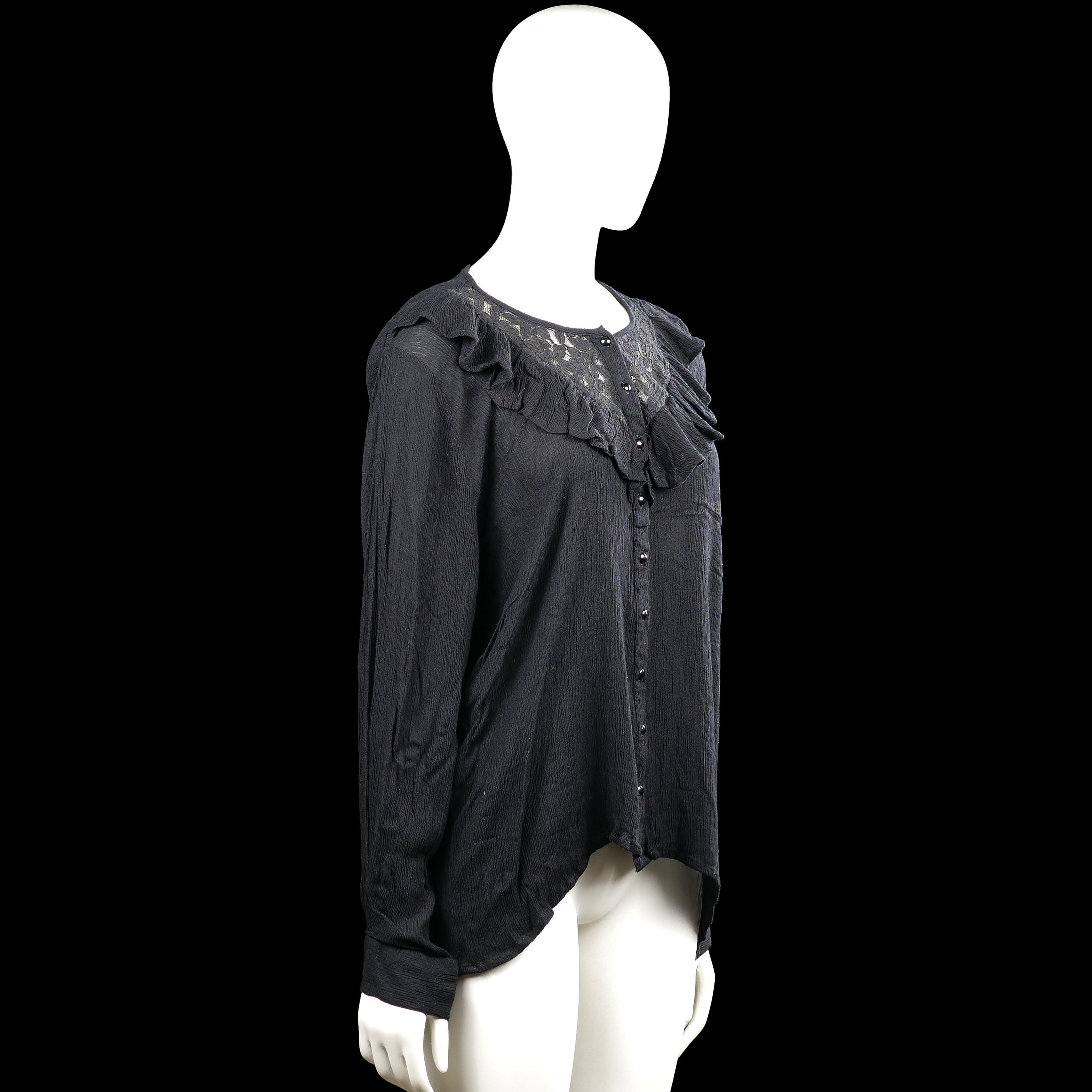 Blouse - Black - Size XL