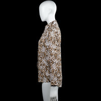 Shirt - White & Brown - Size 32