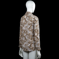 Shirt - White & Brown - Size 32