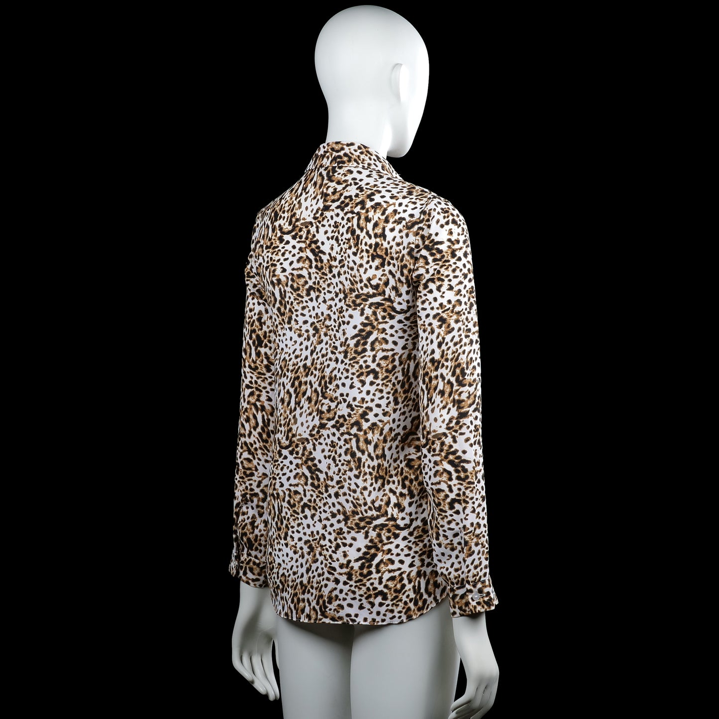Shirt - White & Brown - Size 32
