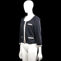 Blazer - Navy & White - Size S