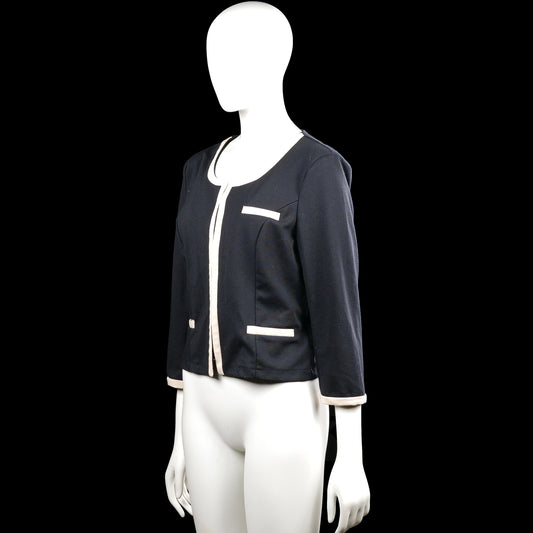 Blazer - Navy & White - Size S