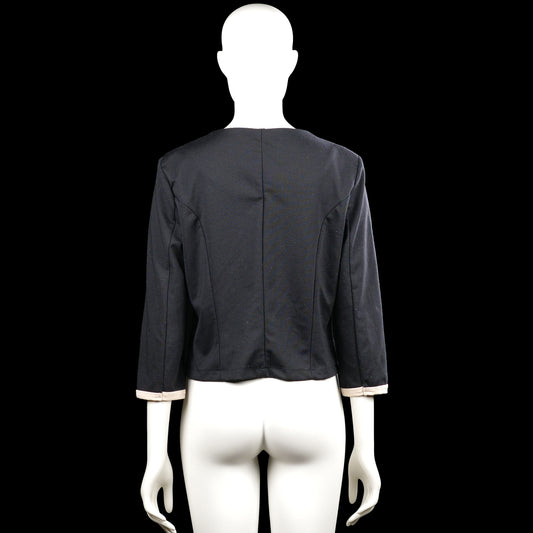 Blazer - Navy & White - Size S