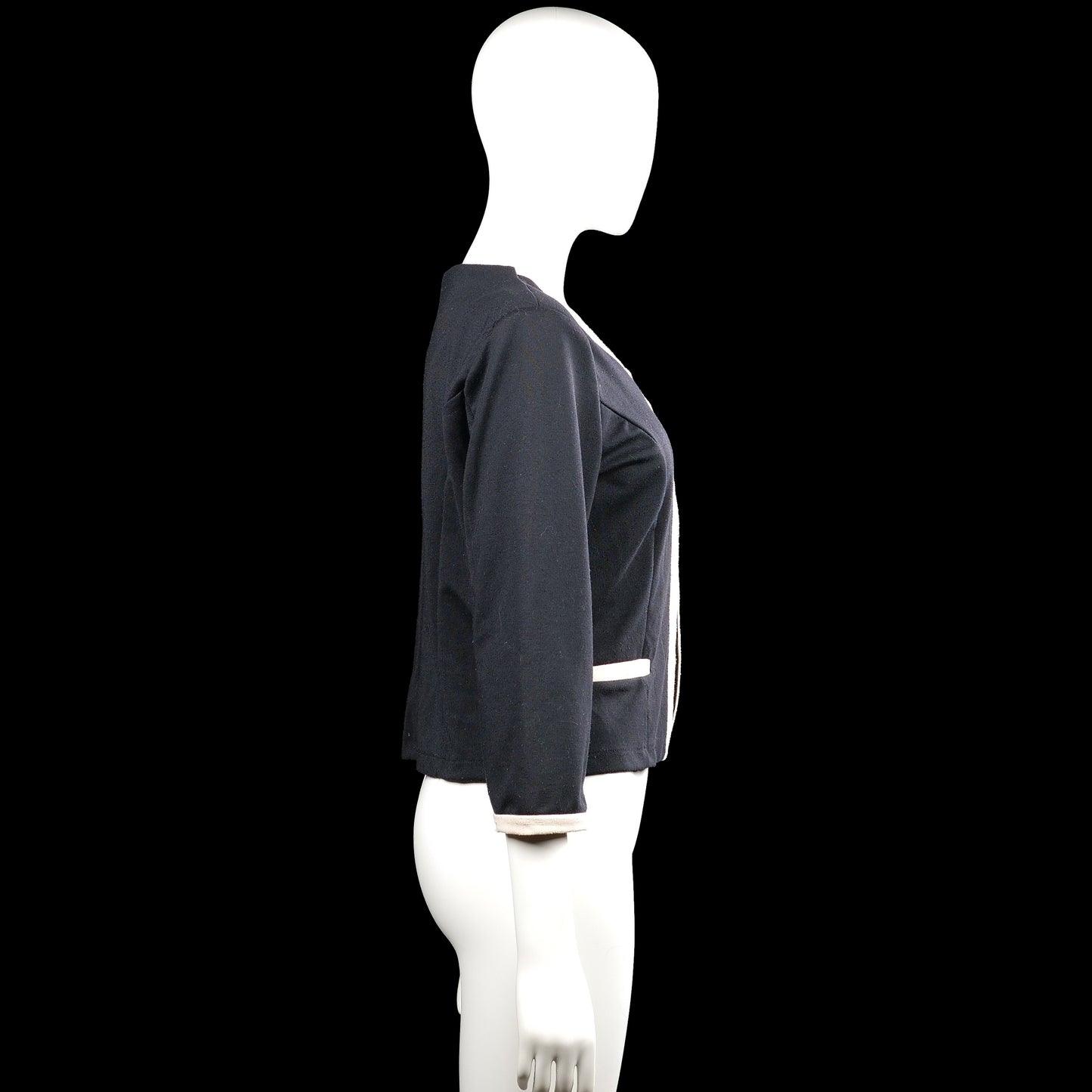 Blazer - Navy & White - Size S