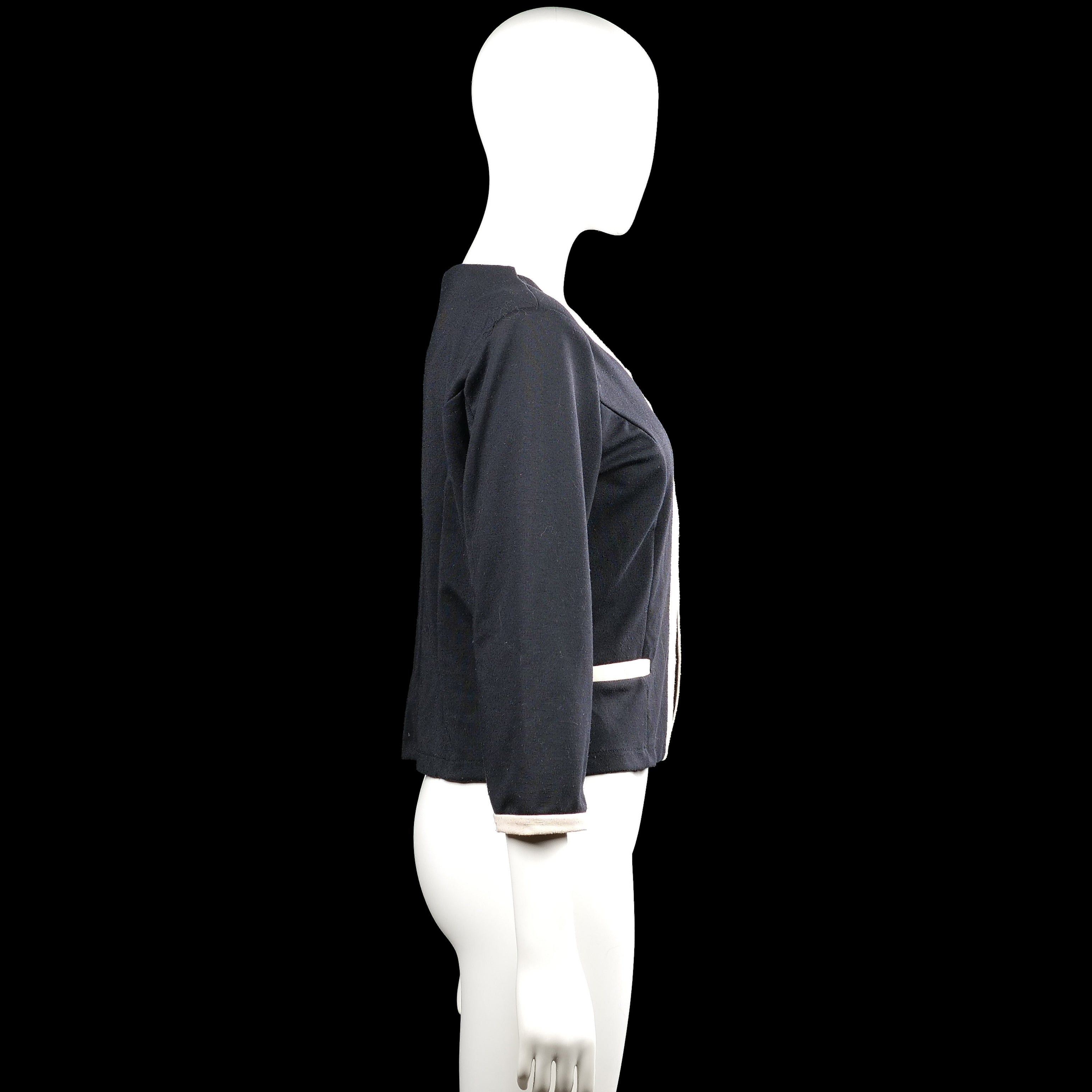 Blazer - Navy & White - Size S