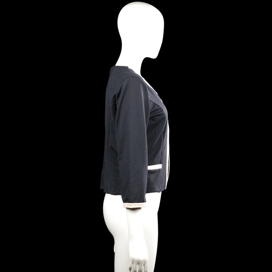 Blazer - Navy & White - Size S