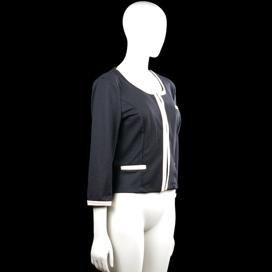 Blazer - Navy & White - Size S