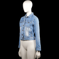 Denim jacket - Denim Blue & Light Blue - Size 38