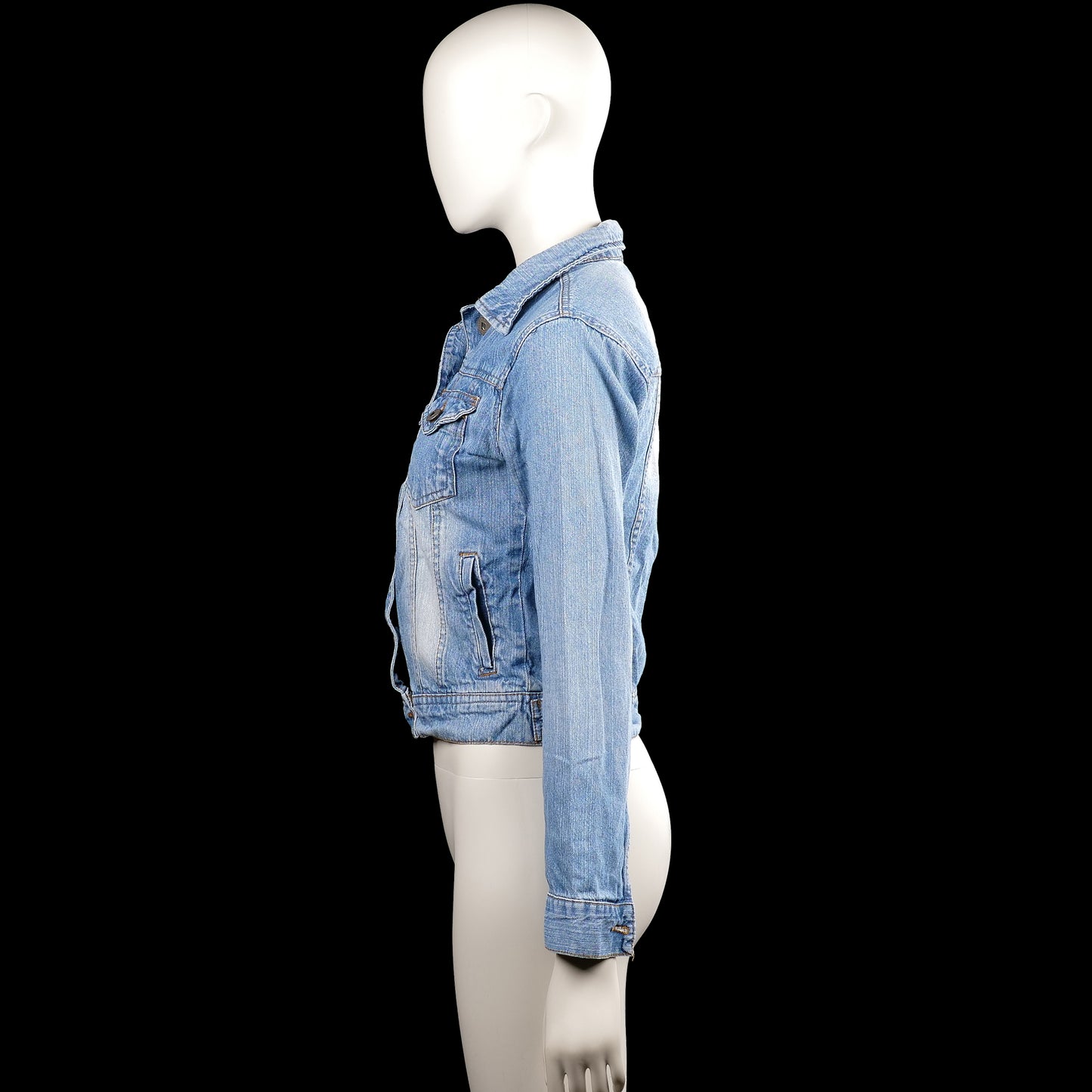 Denim jacket - Denim Blue & Light Blue - Size 38