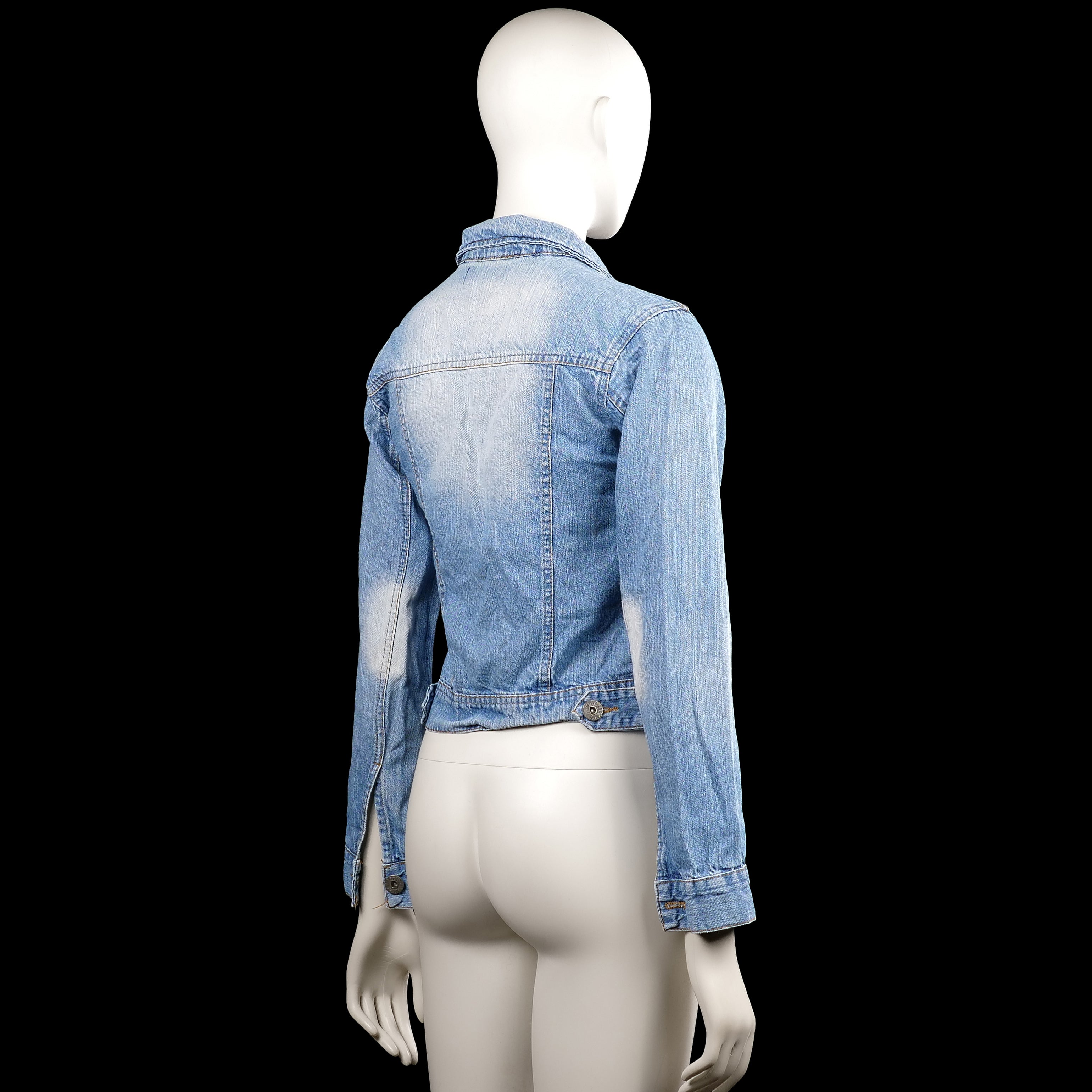 Denim jacket - Denim Blue & Light Blue - Size 38
