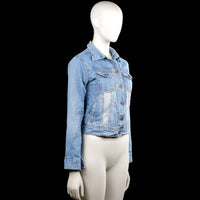 Denim jacket - Denim Blue & Light Blue - Size 38
