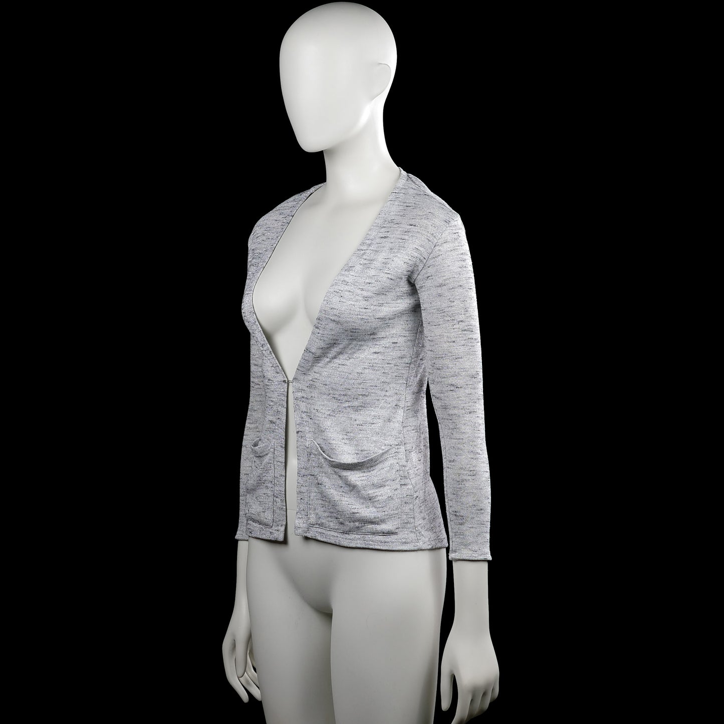 Cardigan - Light Gray - Size 134, 140