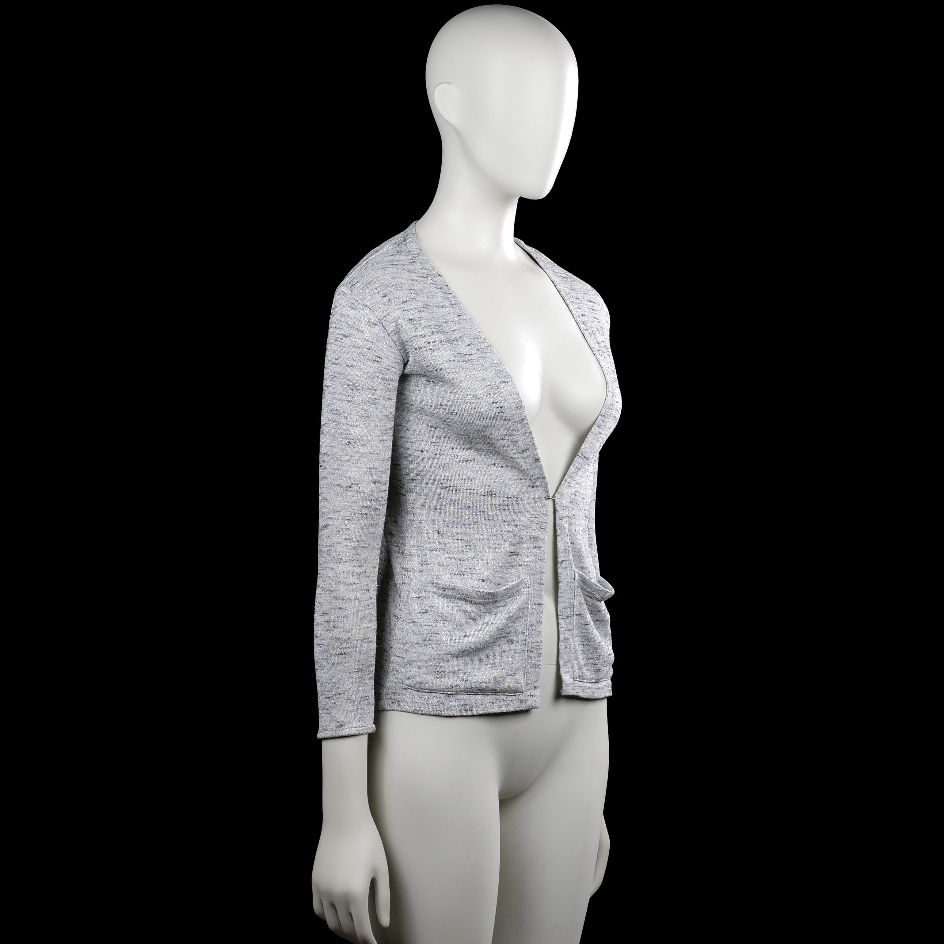 Cardigan - Light Gray - Size 134, 140
