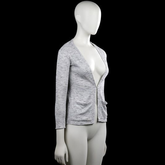 Cardigan - Light Gray - Size 134, 140