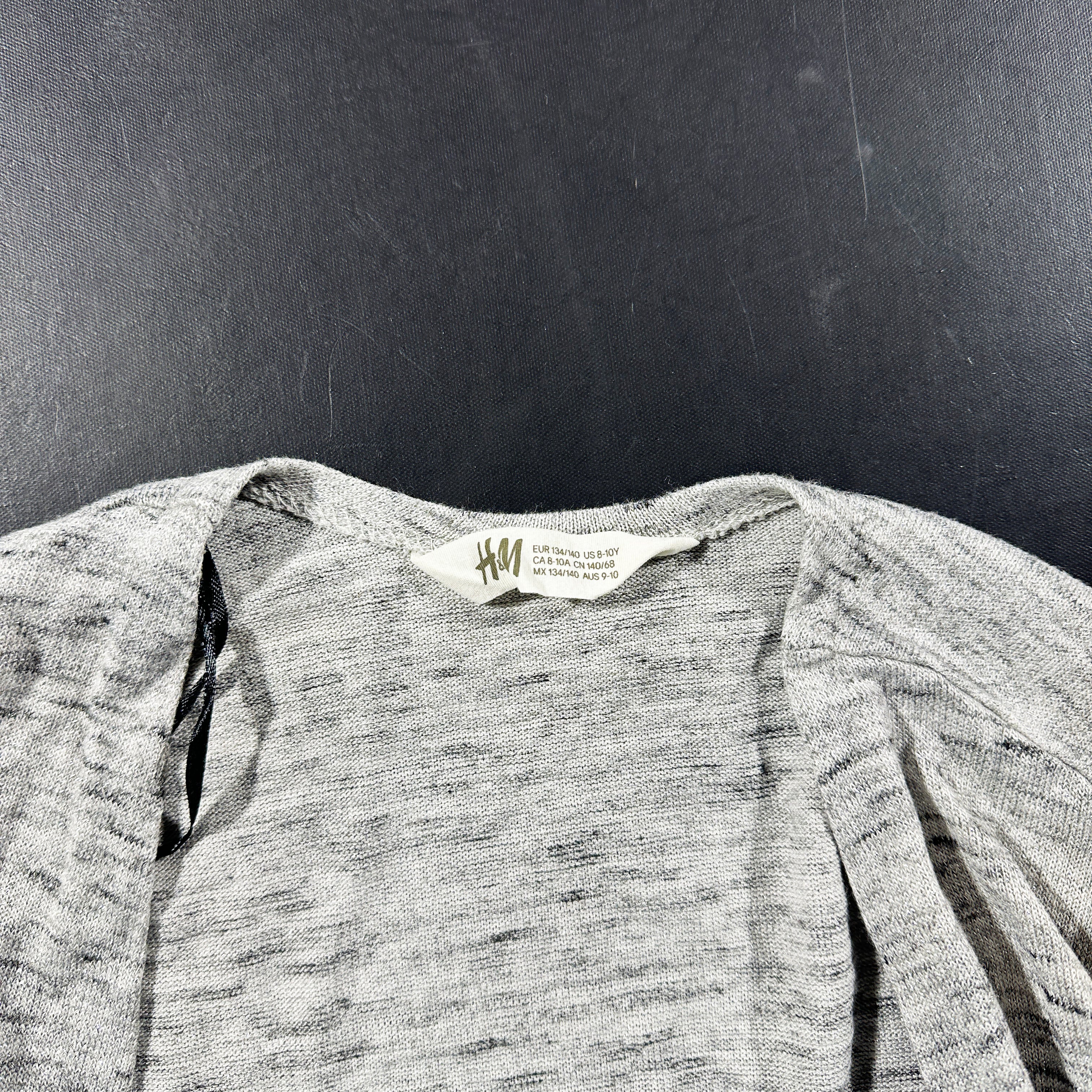 Cardigan - Light Gray - Size 134, 140