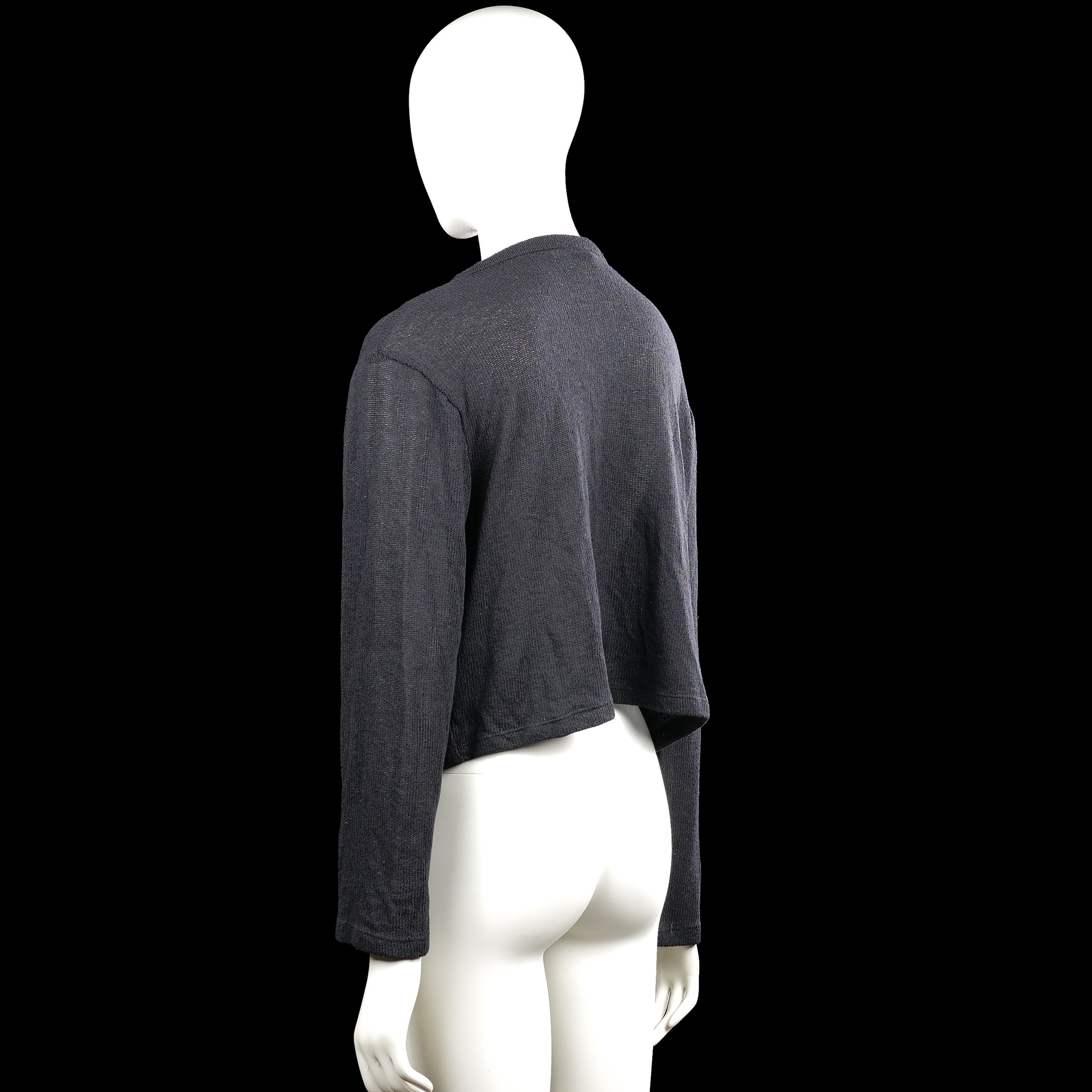 Cardigan - Charcoal - Size S