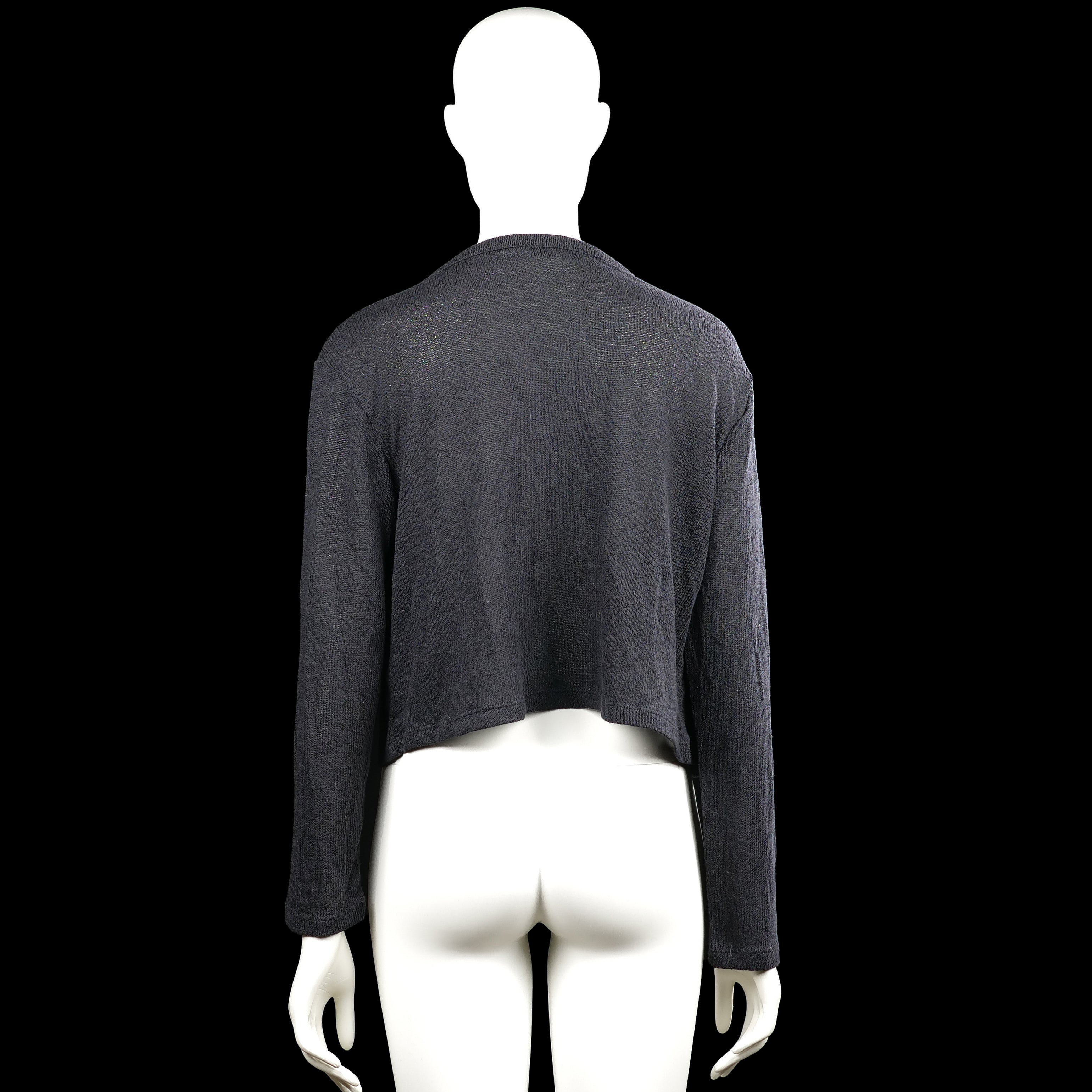 Cardigan - Charcoal - Size S