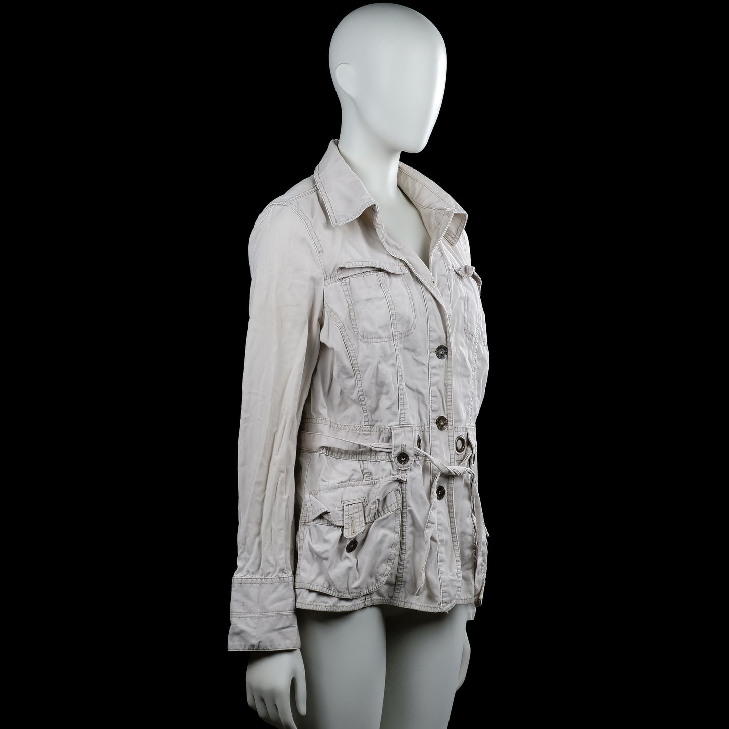 Safari jacket - Beige - Size 38