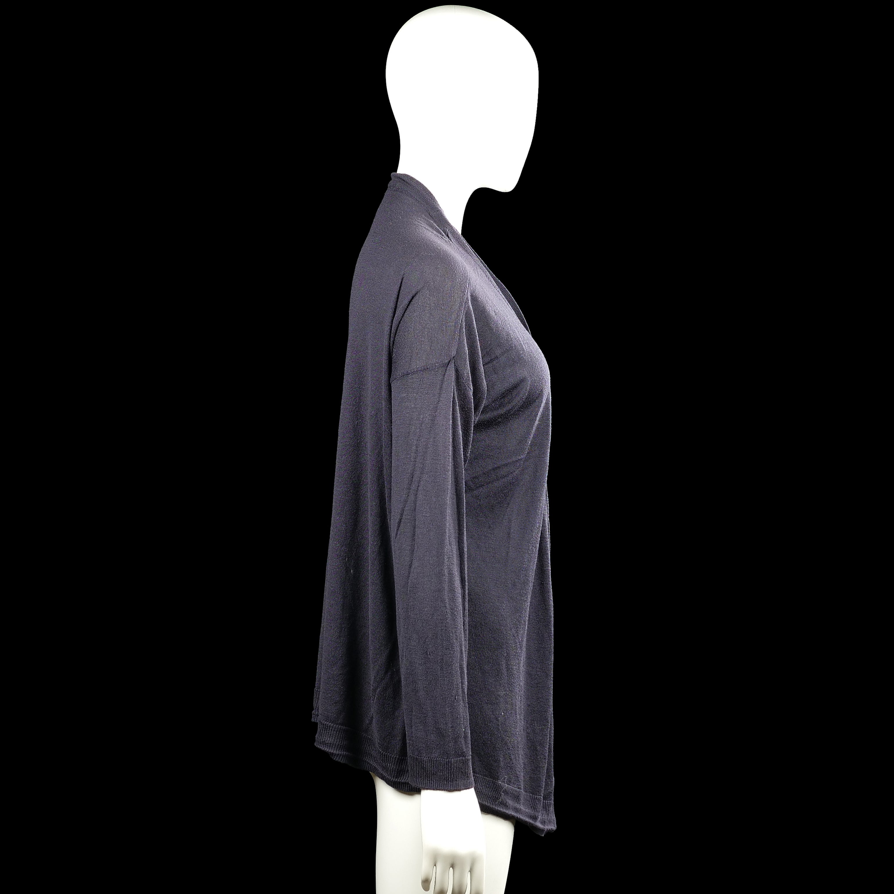 Cardigan - Navy - Size L