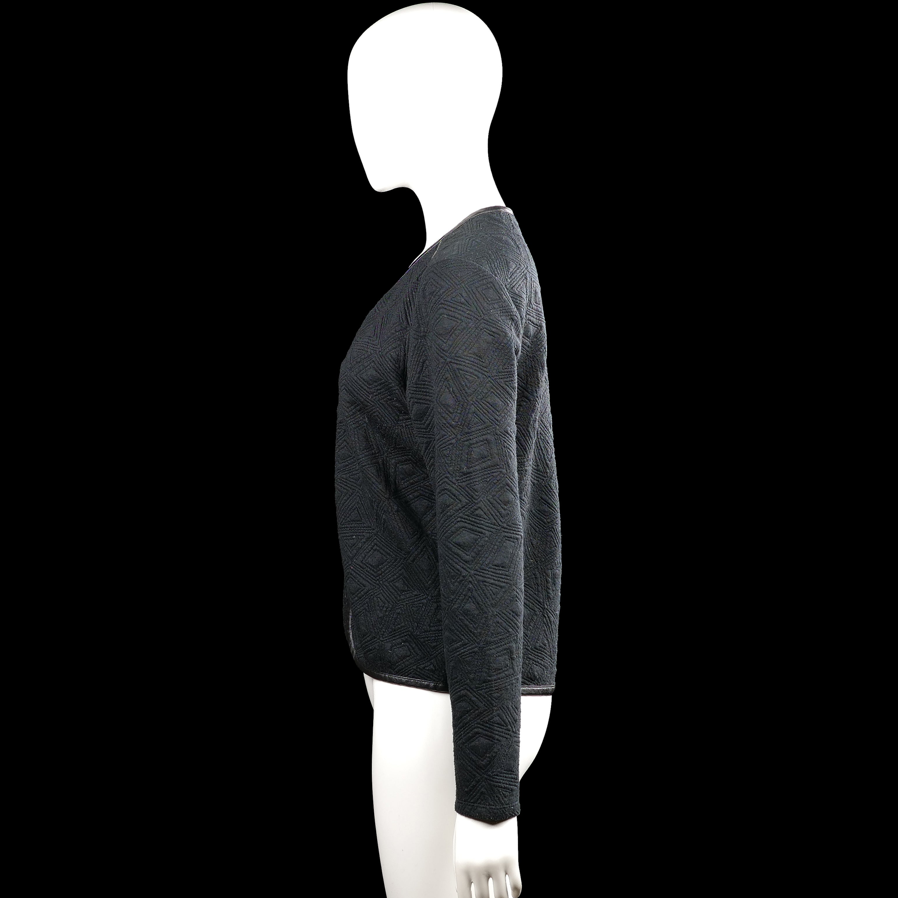 Bolero jacket - Black - Size L